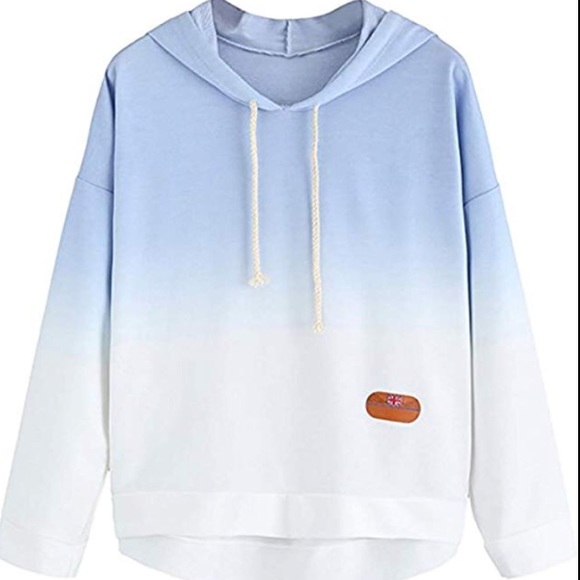 ROMWE Tops - ⭐️ 2 for $15- Romwe Ombré Sweatshirt